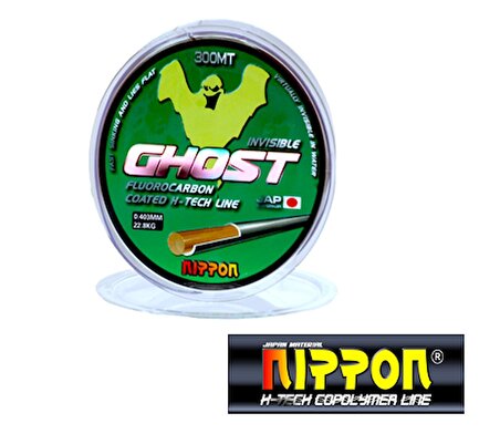 Nippon Ghost 300 mt Fluorocarbon Misina