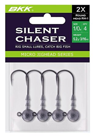 BKK Silent Chaser- Round Head Jig Head 1 no 5.2 gr