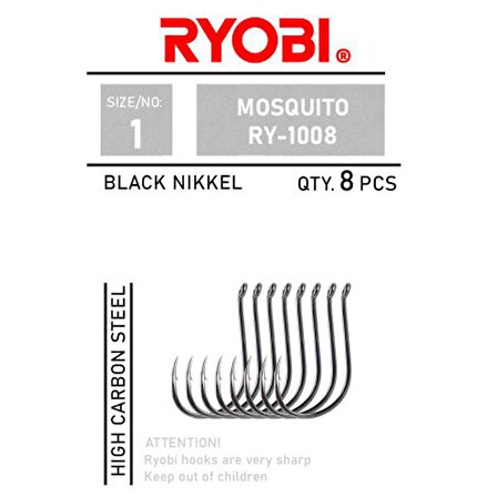 Ryobi Mosquito RY-1008 Tekli Olta İğnesi