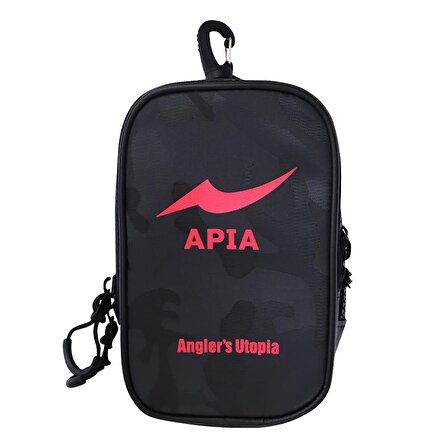 Apia 2 Room Pouch Kese Renk: Camo (Red Logo)