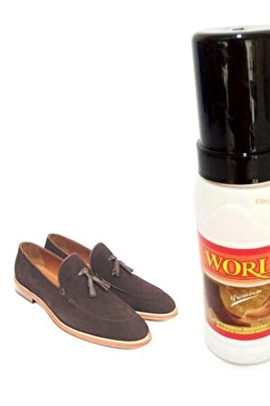 Koyu Kahverengi Nubuk Boya Süet Ayakkabı Çanta Boyası Bot Boyası