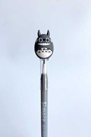 Simply Yumurtlayan Kalem Totoro Başlıklı Gri