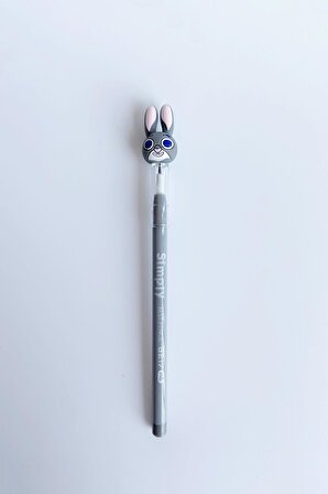 Simply Yumurtlayan Kalem Tavşan Başlıklı Gri