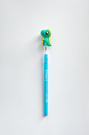 Simply Yumurtlayan Kalem Dinozor Başlıklı Yeşil