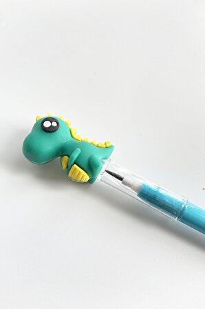 Simply Yumurtlayan Kalem Dinozor Başlıklı Yeşil