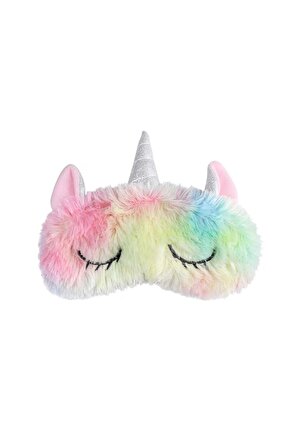 Peluş Unicorn Uyku Göz Bandı