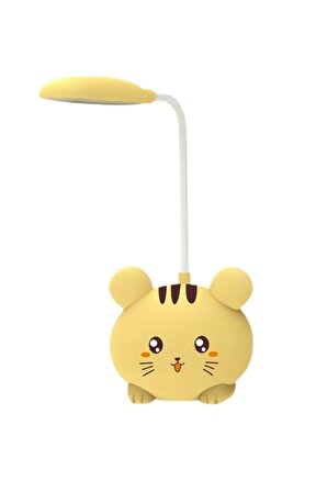 Çocuk Masa Lambası Sarı Kedi