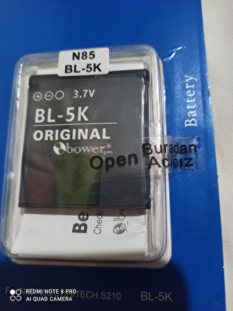 Nokia BL-5K  ORİGİNAL BATARYA PİL - Lumia 710, 701, C7-00, X7-00, N85, N86