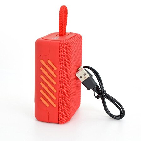 Global BTS01 Taşınabilir Bluetooth Hoparlör Kırmızı WNE0141