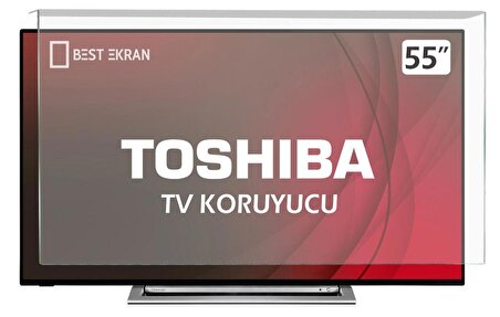 Toshiba 55UA2263DT Tv Ekran Koruyucu - Toshiba 55" inç Tv Ekran Koruyucu