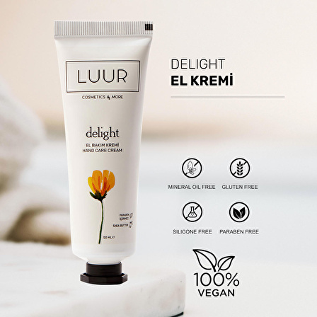 DELIGHT EL BAKIM KREMİ 50 ML