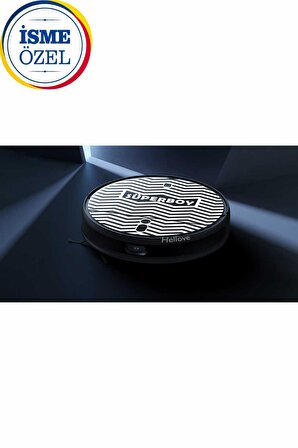 İsme Özel Robot Süpürge Etiketi Xiaomi Mi Robot Vacuum Mop 2 Pro Plus Dekoratif Süpürge Sticker 