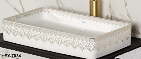 Lena Tezgah Üstü Lavabo Ey-7034