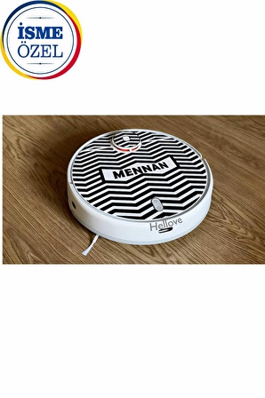 İsme Özel Robot Süpürge Etiketi Xiaomi Mi Robot Vacuum Mop Pro Dekoratif Süpürge Sticker 