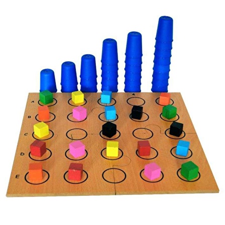 Redka Rainbow Hafıza Oyunu Akıl Zeka ve Strateji RAINBOW Memory Games