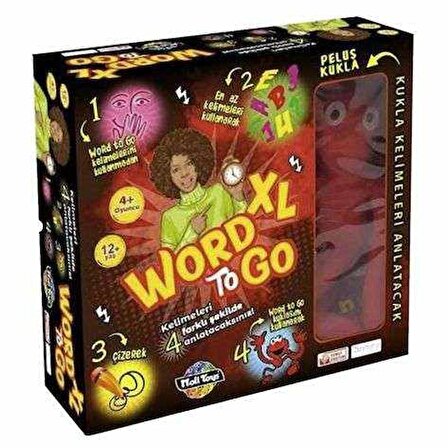 Moli Toys Word To Go Xl Oyunu Peluş Kukla Kelimeleri Anlatacak Kelime Oyunu