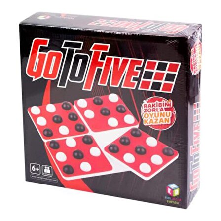 HED Go To Five Beş Nokta Oyunu Akıl Zeka ve Strateji Turnuva Oyunu Turn Five