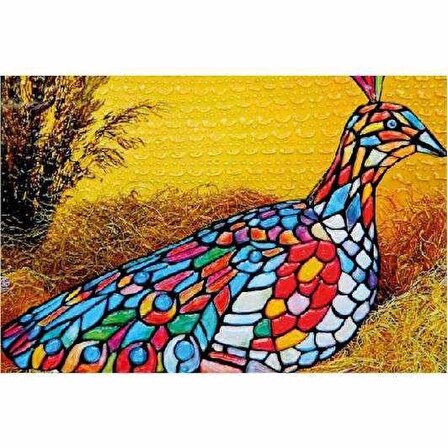 Kumtoys Jel Mozaik Kabartma Sanatı 30x40cm Moziyik Mosaic Kabartma