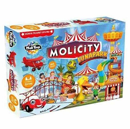 Moli Toys Molicity Lunapark Oyunu Molipoly Oyunu Dünya Ticareti Oyunu Moli City Luna Park