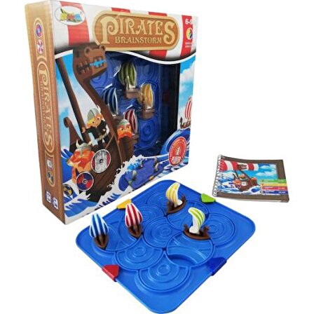 HED Pirates Korsanlar Beyin Fırtınası Oyunu Pirates Brainstorm Eğitici Mantık ve Zeka Oyunu