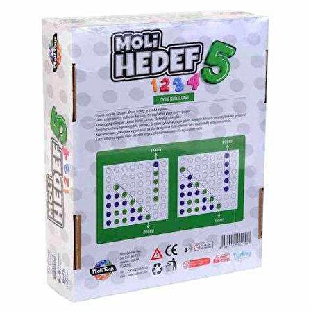 Moli Toys Hedef 5 Oyunu Moli Hedef5 Akıl Mantık Zeka ve Strateji Oyunu