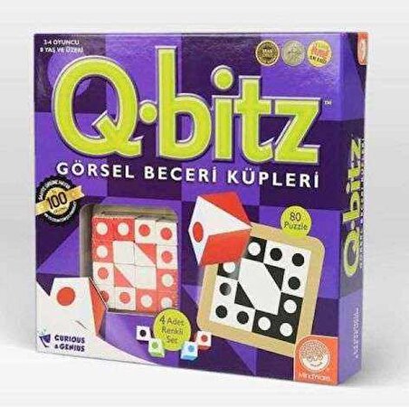 Pal Q-Bitz Oyunu Q Bitz Görsel Beceri Küpleri Mindware Akıl ve Zeka Okul Turnuva Oyunu