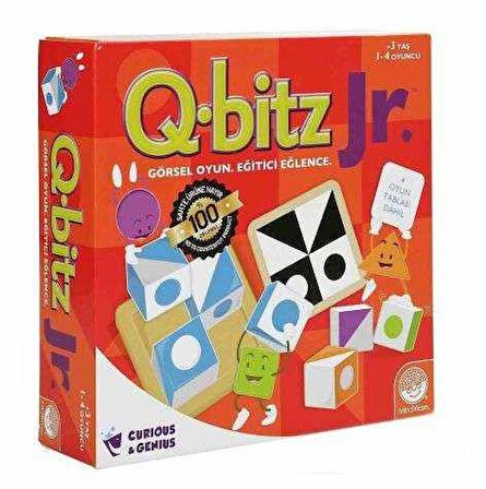 Pal Q-Bitz jr Oyunu Q Bitz jr. Görsel Beceri Küpleri Mindware Eğitici Eğlenceli Okul Turnuva Oyunu