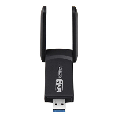 Global Wifi5 AC1300Mbps 2.4G+5G Wifi Dongle USB 3.0 Adaptör WNE0004