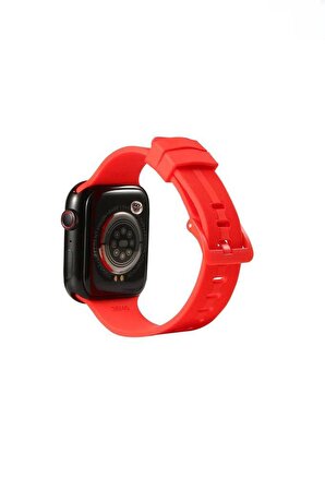 Apple Watch Ultra 49mm Renkli ​​​​KRD-23 Silikon Kordon