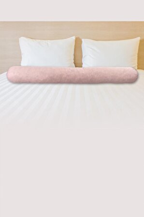 XPERMATE Sarılma Yastığı , Uyku Yastığı , Bacak Arası Yastığı Silindir 150x20 cm Pembe