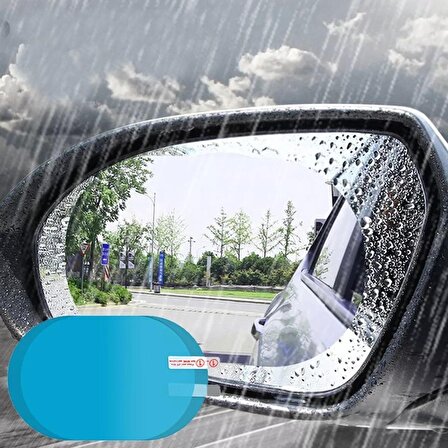 Araç Dikiz Aynası Yağmur Koruyucu Sticker Oto Dikiz Aynası Yağmurluk Bandı