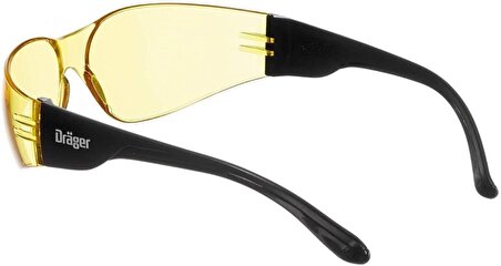 Drager X-Pect 8312 Pc Açık Sarı Lens, Uv, Çizilmez, Af, 24 Gr. Gözlük