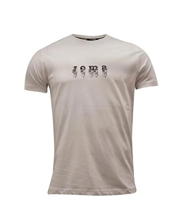 Joma Trace - Erkek Beyaz Pamuklu T-shirt - 4231111