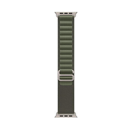 Global 42-44mm Yeni Nesil Apple Uyumlu Akıllı Saat Kordonu Hasır Kancalı Yeşil
