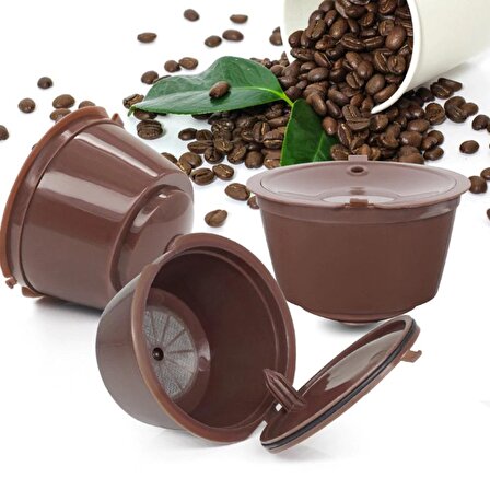 DOLCE GUSTO Uyumlu 4 adet Yıkanabilir Kahve Kapsülü