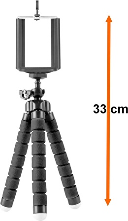 Tripod Kamera Cep Telefonu Tripodu Stand Çubuğu Tripot Büyük Boy Akrobat Tripod