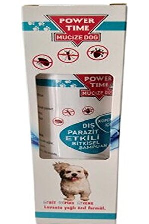 Power Tıme Köpek Bit Pire Kene Dış Parazit Şampuanı 200 Mg