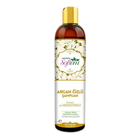 Softem Doğal Argan Özlü Şampuan 400 ml