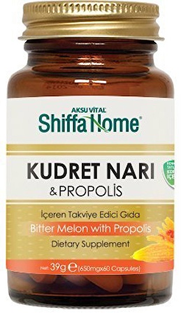 Shiffa Home Kudret Narı Propolis Kapsül 60 Adet