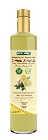 Aksuvital Maydanoz Sarımsak Limon Sirkesi 500 ml