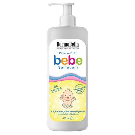 Dermobella Papatya Özlü Bebe Şampuanı 400 ml