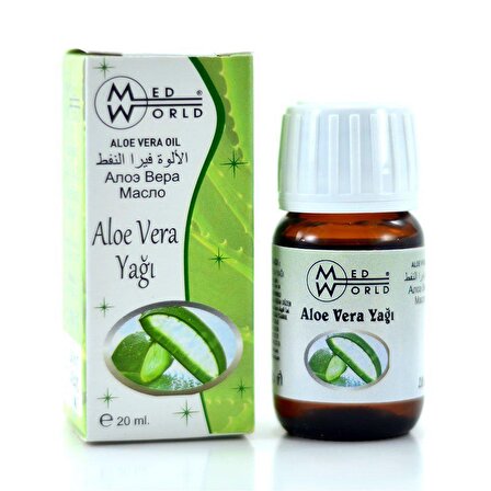 Med World Aloe Vera Yağı 20 ml