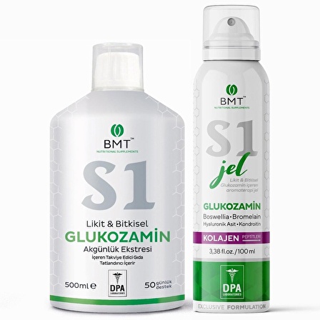 Biomet BMT S1 Glukozamin 2'li Set