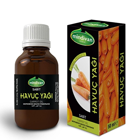 Mindivan Havuç Yağı 50 ml