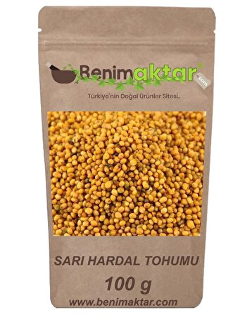 BenimAktar Hardal Tohumu Sarı Yeni Mahsül 100 Gr