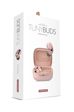 Tunybuds Bluetooth Kulaklık Pembe Android Ios Hd Ses Kalitesi 