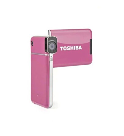 Toshiba Camileo S20 Full Hd 1080P 5Mp 3.0"Lcd Video Kamera Pembe