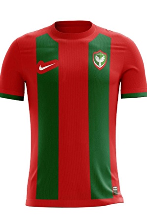 AMED SPOR 002 YENİ SEZON NİKE TARAFTAR FORMA ÇUBUKLU SPONSORSUZ