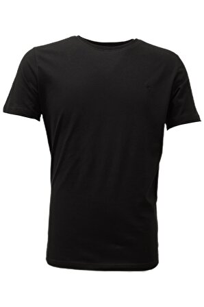 Erkek T-Shirt %100 Pamuk Bisiklet Yaka Kısa Kollu Tişört
