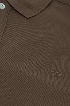 Erkek Polo Yaka %95 Pamuk %5 Elestan Lycra'lı Tişört Büyük ve Normal Beden